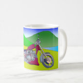 Mok motorfiets (Voorkant rechts)
