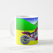 Mok motorfiets (Voorkant links)
