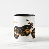 Mok motorfiets Guzzi (Midden)