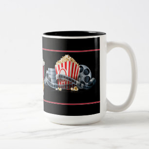 Mok Movie Night Popcorn Black Coffee