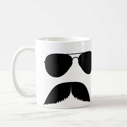 Mok Mustache Aviator (Links)