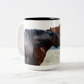 Mok Mustang Stallion en Mare Smith (Voorkant links)