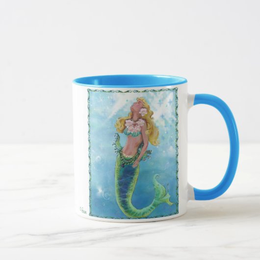 Mok Mystical Ocean Siren Mermaid Coffee Cup (Rechts)
