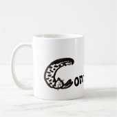 Mok - Naam met Initiaal Cat Letter C (Links)