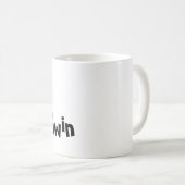 Mok - Naam met Initiaal Kat Letter E (Voorkant rechts)