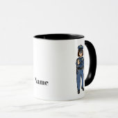 Mok Naam van vrouw U.S. Border Patrol Agent (Voorkant rechts)