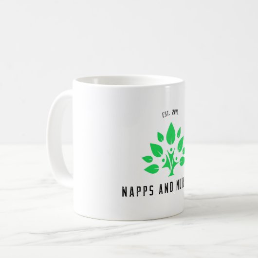 Mok Napps en Nurture Coffee (Voorkant links)