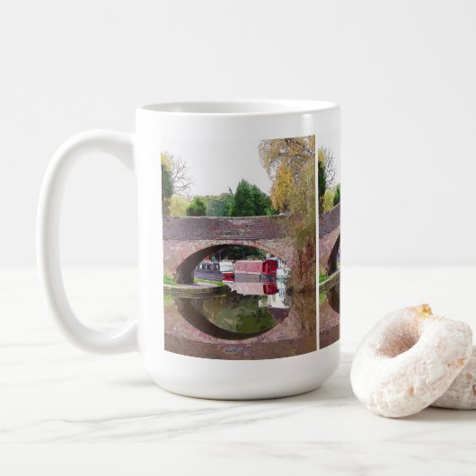 Mok NARROWBOATS COFFEE (Met donut)