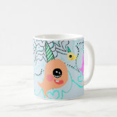 Mok Narwhal Coffee Tea Cup (Voorkant rechts)