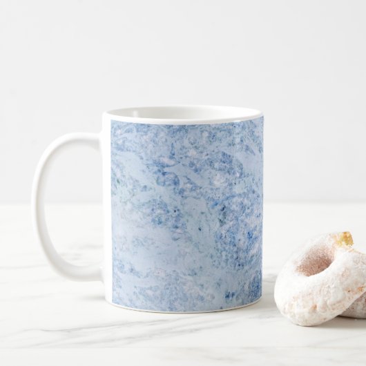 Mok natuurlijk steenpatroon (Met donut)