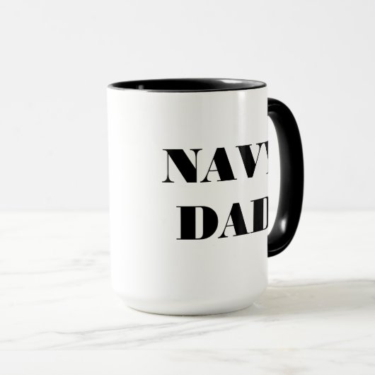 Mok Navy Pap (Voorkant rechts)