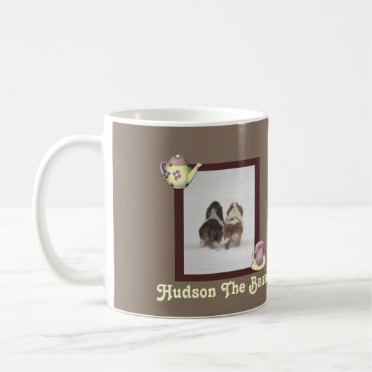 mok "need Tea" met Cute Basset Hound & "Tea Cup" (Links)