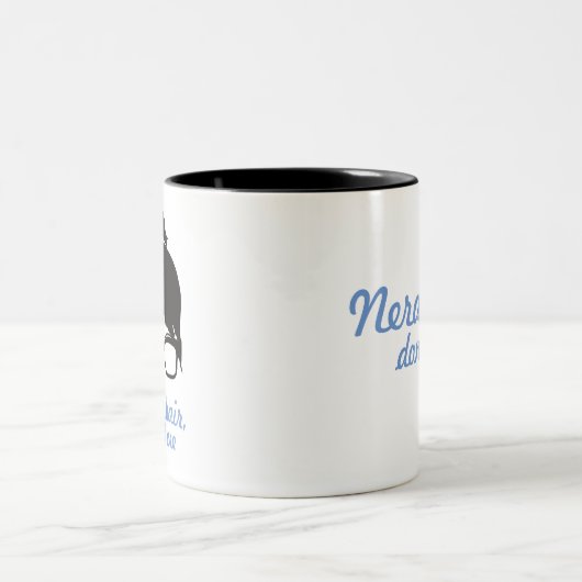 Mok Nerd Messy Bun Hair Coffee (Center)