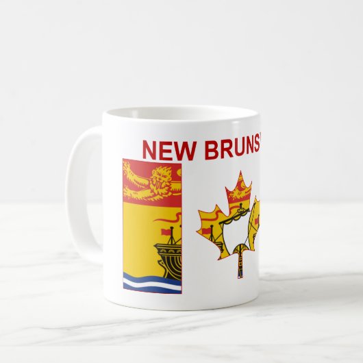 Mok New Brunswick Coffee (Voorkant links)