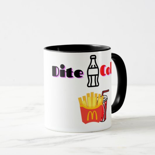 Mok Nice Diet Coke (Voorkant rechts)