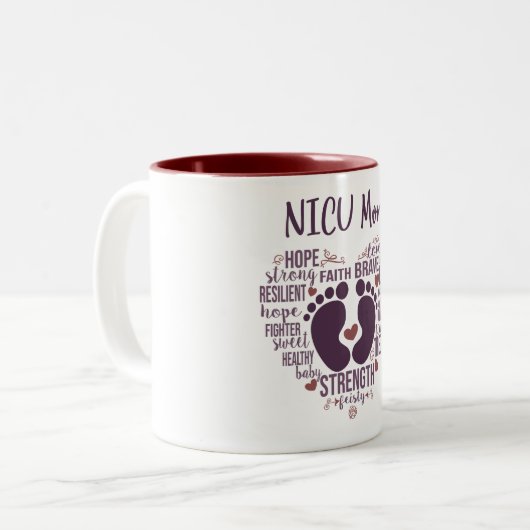mok "NICU Mam" Preemie of NICU Awareness Coffee (Voorkant links)