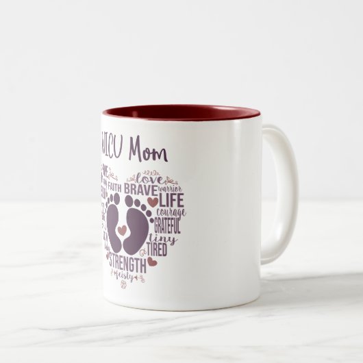 mok "NICU Mam" Preemie of NICU Awareness Coffee (Voorkant rechts)