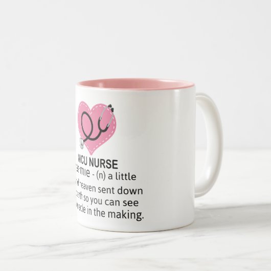 mok "NICU NURSE" (Voorkant rechts)