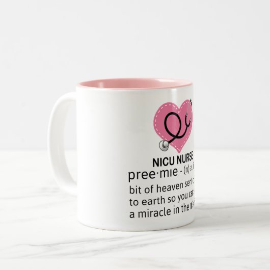 mok "NICU NURSE" (Voorkant links)