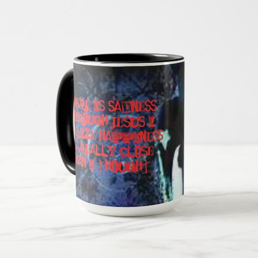 Mok niet te dragen (Voorkant links)