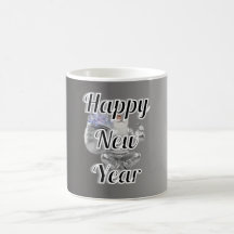 Mok Nieuwjaar met Gelukkig feest
