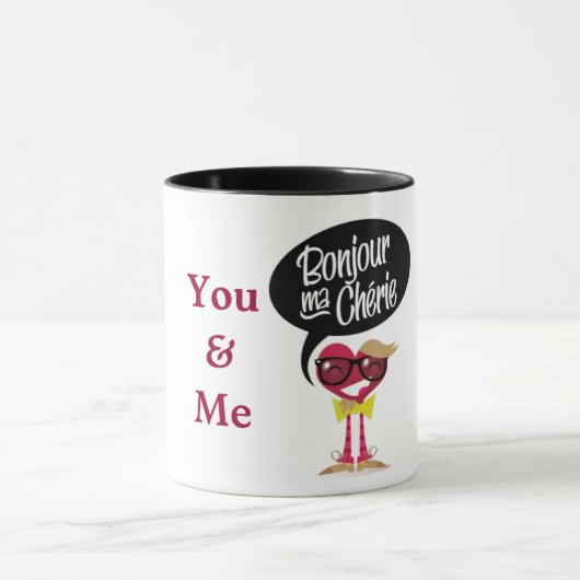 Mok Noir personnaliseerbaar (Midden)