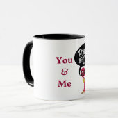 Mok Noir personnaliseerbaar (Voorkant links)