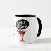 Mok Noir personnaliseerbaar (Voorkant rechts)