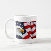 Mok Noord-Amerikaanse Bald Eagle onder Amerikaanse (Links)