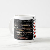 Mok Noord-Amerikaanse Sturgeon RedList (Voorkant links)