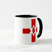 Mok Noord-Ierland - Star & Hand on Cross (Voorkant rechts)