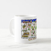 Mok Noordpoolkaart (Voorkant links)