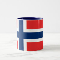 Mok Noorse vlag