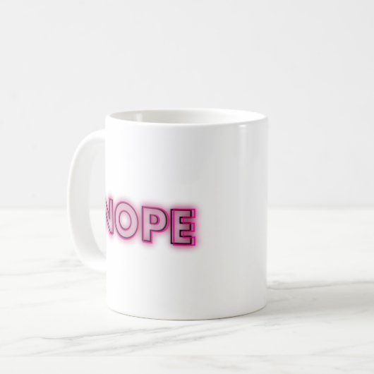 MOK NOPE Coffee (Voorkant links)