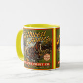 MOK ~  NORTHWEST BRAND APPLE CRATE ETIKET! (Voorkant links)