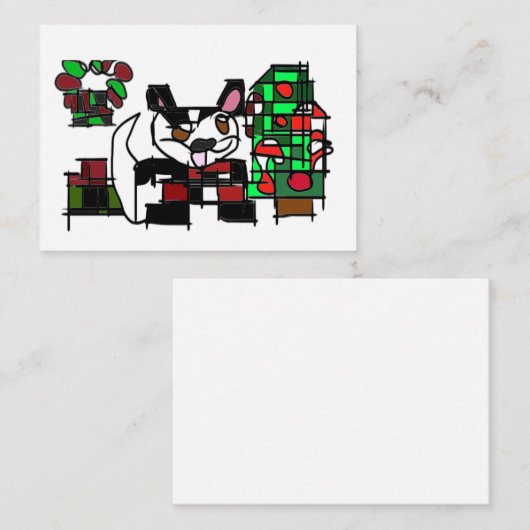 Mok Notitiekaartje (Voorkant / Achterkant)