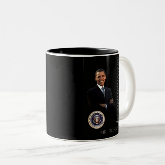 Mok Obama-koffie (Voorkant rechts)