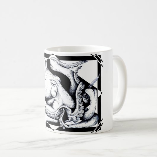 Mok Octopus van ZNDC Studio (Voorkant rechts)