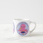 Mok octopus voor speciale koffie voor een preemie (Rechts)