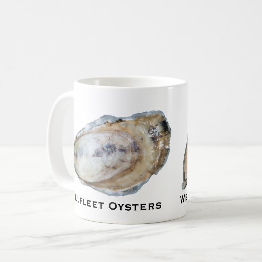 Mok oester - Design A & D (Voorkant links)