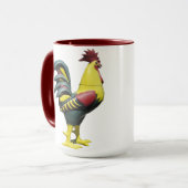 Mok- of beker-roosterontwerp mok (Voorkant links)