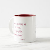 Mok offerte "Love" (Voorkant links)