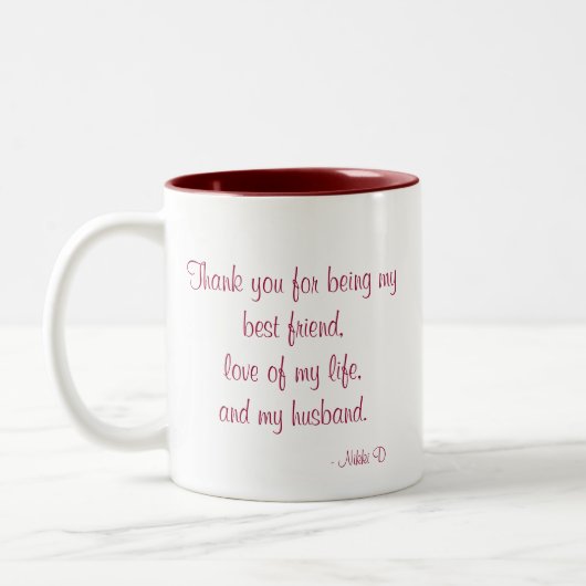 Mok offerte "Love" (Links)