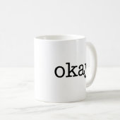 Mok: Oké. Koffiemok (Voorkant rechts)
