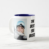 Mok om je beste ski-vriend(in) te eren (Voorkant links)