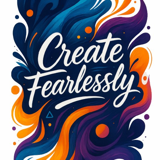 Mok om Onbevreesd te Creëren – Fearless Serie T-shirt