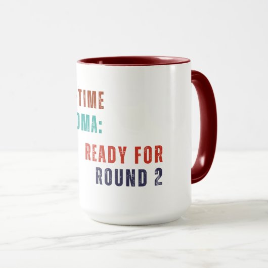 Mok - Oma voor het eerst: klaar voor ronde 2 (Voorkant rechts)