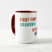 Mok - Oma voor het eerst: klaar voor ronde 2 (Voorkant links)