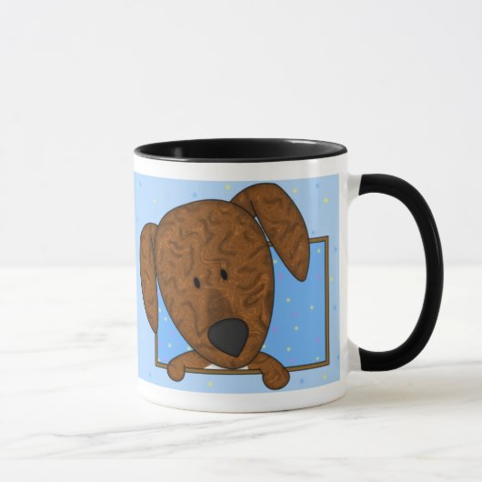 Mok omgezette Cartoon Plott Hound (Rechts)
