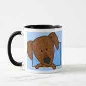 Mok omgezette Cartoon Plott Hound (Links)
